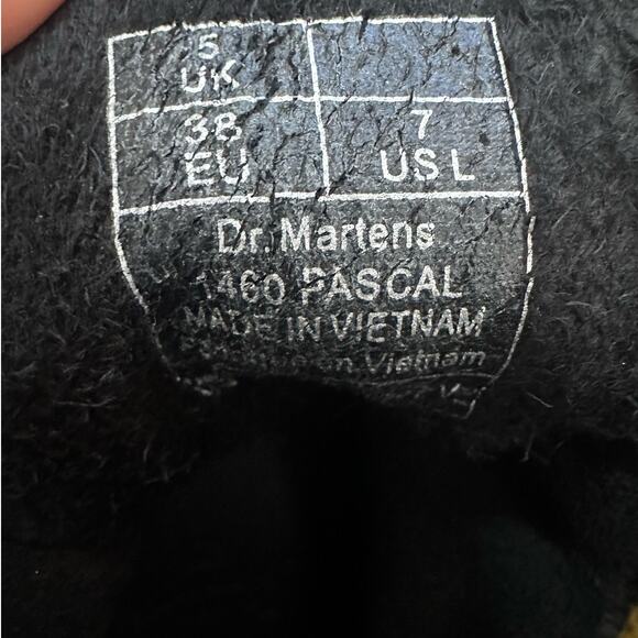 Dr. Martens 1460 Pascal Lace Up Boot Size 7 - Picture 6 of 6